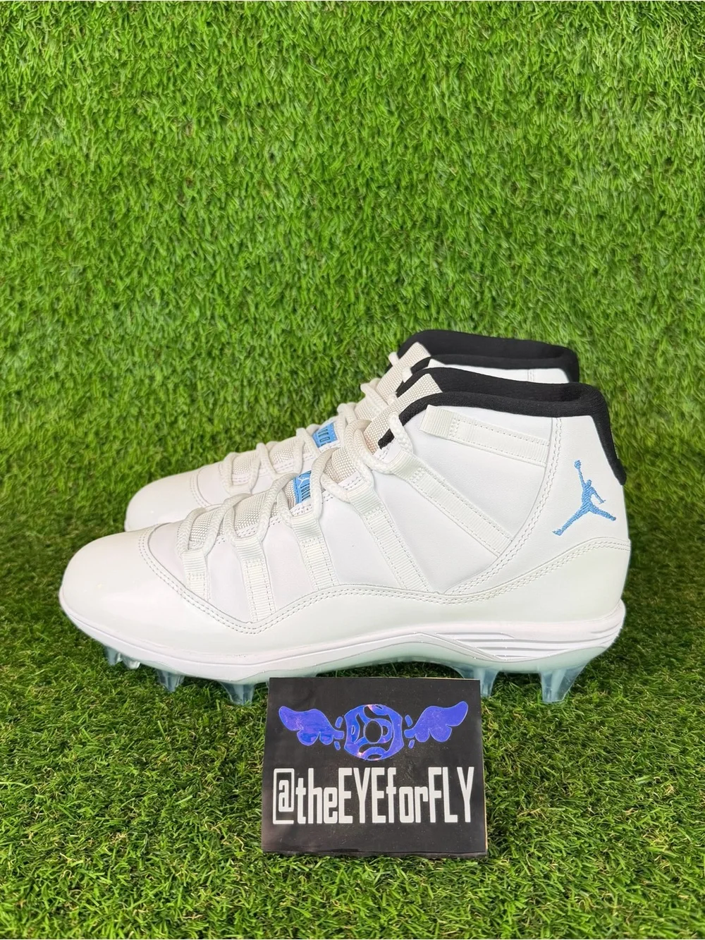 NEW Nike Air Jordan 11 Retro TD White Legend Blue Columbia HM7324-104 Men’s